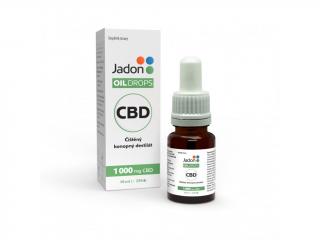 Jadon - Oil drops- konopný olej CBD 10%  Konopný destilát 10% 10 ml