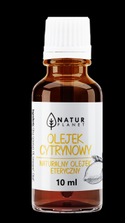 Natur Planet - Esenciálny citrónový olej  Citrónový olej 10 ml