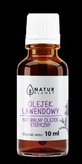 Natur Planet - Esenciálny levanduľový olej  Levanduľový olej Objem: 10 ml