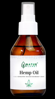 Natur Planet - Konopný olej  Prírodný Konopný olej Objem: 100 ml