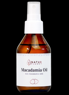 Natur Planet - Makadamiový olej  Prírodný Makadamiový olej Objem: 100 ml