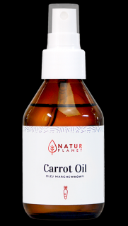 Natur Planet - Mrkvový olej  Přírodní Mrkvový olej Objem: 100 ml