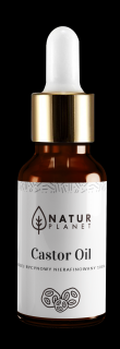 Natur Planet - Ricínový olej  Prírodný Ricínový olej Objem: 30 ml