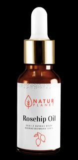 Natur Planet - Šípkový olej  Prírodný šípkový olej Objem: 30 ml