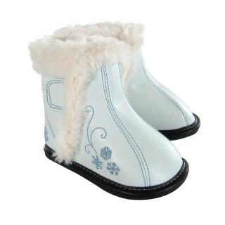 Karsyn Blue Snowflake Boot - Jack and Lily Veľkosť: 6-12 mesiacov