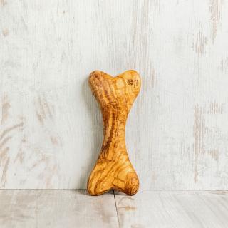 OLIWOOD Drevená kosť z olivového dreva Veľkosť: 20 cm