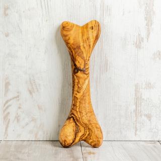 OLIWOOD Drevená kosť z olivového dreva Veľkosť: 30 cm