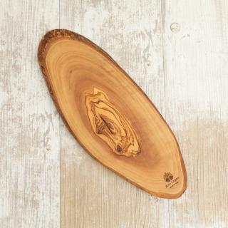 OLIWOOD Rustikálna servírovacia doska z olivového dreva Rozmery: grande 45 x 17 x 1,5 cm