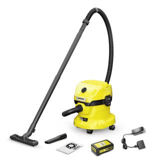 Kärcher Batériový mokro suchý vysávač Akumulátorový mokro suchý vysávač WD 2-18 V Battery Set V-12/18
