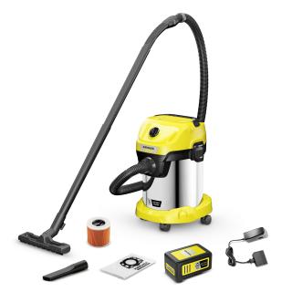 Kärcher Batériový mokro suchý vysávač Akumulátorový mokro suchý vysávač WD 3-18 S Battery Set V-17/20