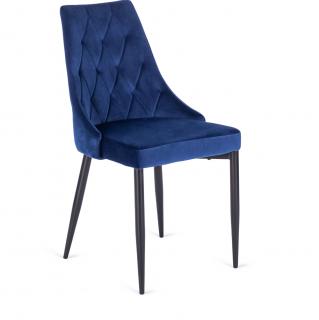 PROXIMA.store - Čalúnená jedálenská stolička CORK FARBA: modrá