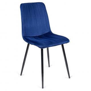 PROXIMA.store - Čalúnená jedálenská stolička IBIS FARBA: modrá