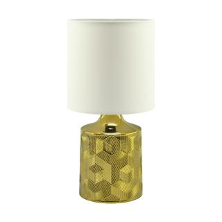 PROXIMA.store - Dizajnová stolná lampa LINDA FARBA: zlatá