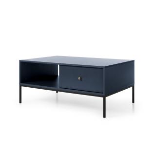 PROXIMA.store - Dizajnový konferenčný stolík - PIERA FARBA: modrá, FARBA NÔH: čierna