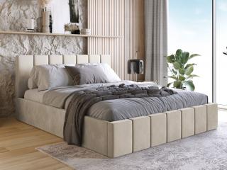 PROXIMA.store - Luxusná čalúnená posteľ AMETHYST ROZMER: 140 x 200 cm