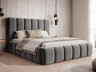 PROXIMA.store - Luxusná čalúnená posteľ EDITH ROZMER: 140 x 200 cm