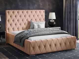 PROXIMA.store - Luxusná čalúnená posteľ ELEANOR ROZMER: 120 x 200 cm