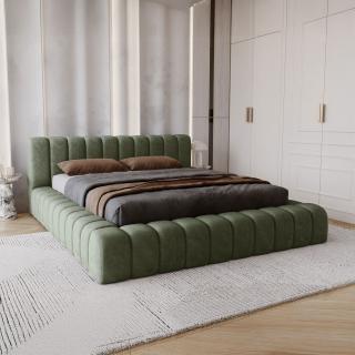PROXIMA.store - Moderná čalúnená posteľ ADELLA ROZMER: 160 x 200 cm, SKUPINA LÁTOK: Skupina 2