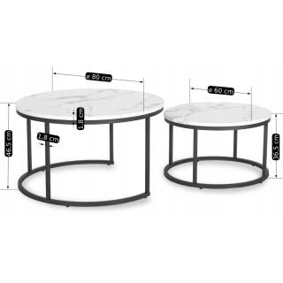 PROXIMA.store - Set dizajnových stolíkov DAFNE VEĽKOSŤ: MAXI
