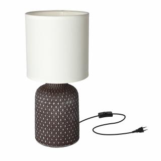PROXIMA.store - Stolná lampa INER FARBA: hnedá