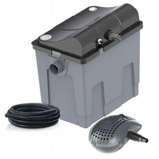 Jazierková filtrácia Heissner FPU10100-00 - 3300 l/h UV 9W do 10 m3