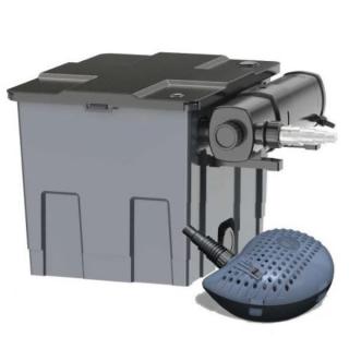 Jazierková filtrácia Heissner FPU16000-00 - 3300 l/h UV 18W do 16 m3