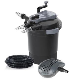 Jazierková filtrácia Heissner HLF4000-00 - 2200 l/h UV 7W do 4 m3