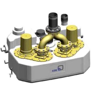 Kalová stanica KSB Compacta UZ3.150 D 2x2,2kW 400V