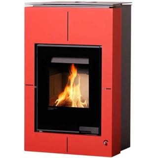 Krbové kachle HS Flamingo Aquaflam Vario SAPORO 7-15kW HSF34-043 červená