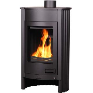 Krbové kachle HS Flamingo Masterflamme MEDIE I 12kW HSF41-003 čierna