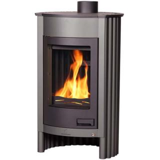 Krbové kachle HS Flamingo Masterflamme MEDIE I 12kW HSF41-027 šedá