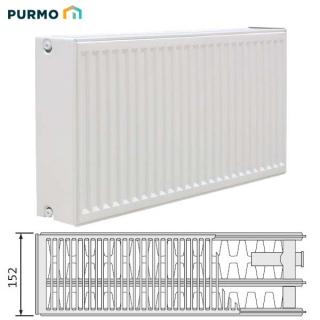 Panelový radiátor Purmo Ventil Compact VKO 33 600x400