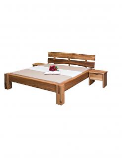 Maxi-Drew Manželská brestová posteľ BELLA Povrchová úprava: olejovosk, Rozmer - postelí, roštov, nábytku: 160 x 200 cm