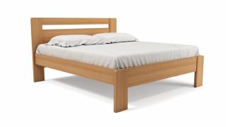 TEXPOL Manželská masívna posteľ REBEKA Z Materiál: BUK prírodný, Veľkosť: 200 x 160 cm