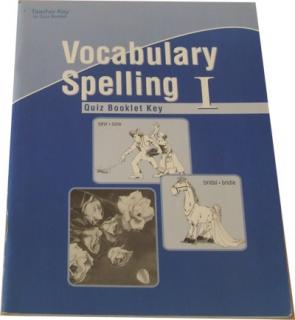 Vocabulary Spelling 1