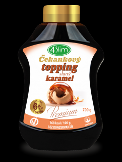 4Slim Čakankový topping slaný karamel Váha: 700 g