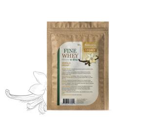 FINE WHEY – prírodný proteín sladený stéviou 30 g Zvoľ príchuť: Vanilla dream