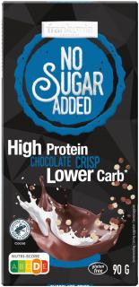 Frakonila Protein Chocolate No Sugar Added 90 g PRICHÚŤ: Choco Crisp