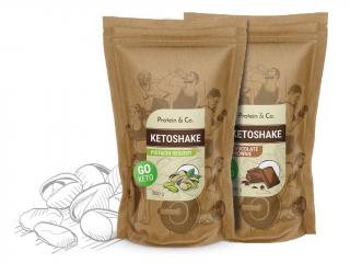 Ketoshake 1 + 1 kg za zvýhodnenú cenu – proteínový diétny koktail Zvoľ príchuť: Chocolate brownie, Zvoľ príchuť: Coconut milk