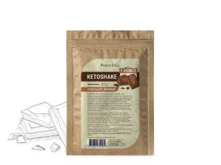Ketoshake – 1 porcia 30 g Zvoľ príchuť: Chocolate brownie