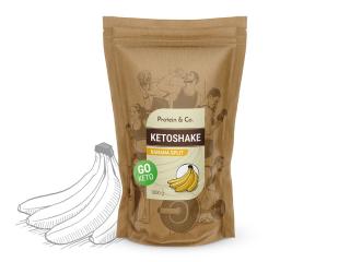 Ketoshake – proteínový diétny koktail Váha: 1 000 g, Zvoľ príchuť: Banana split