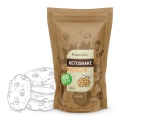 Ketoshake – proteínový diétny koktail Zvoľ príchuť: Biscuit cookie, Hmotnosť: 1000 g