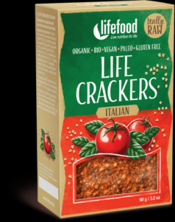Lifefood Life Crackers Talianske BIO RAW 90 g