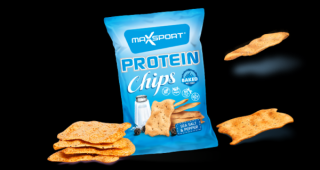 Protein Chips 45 g Zvoľ príchuť produktu: Morská soľ a korenie