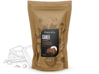 Protein&Co. Gainer 2kg Zvoľ príchuť: Fantastic chocolate