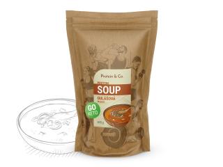 Protein&Co. Keto proteíová polievka Hmotnosť: 600 g, Zvoľ príchuť produktu: Gulášová polievka