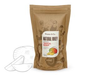 Protein&Co. Natural Whey 1 kg Váha: 1 000 g, Zvoľ príchuť: Tropical mango