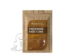 Protein&co. Proteínová kaša s chia 80 g Zvoľ príchuť: Gingerbread Spices