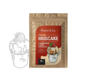 Protein MugCake 70 g Zvoľ príchuť: Strawberries & White Chocolate