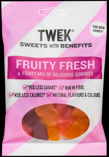 TWEEK Fresh Fruity - gumové cukríky 80 g